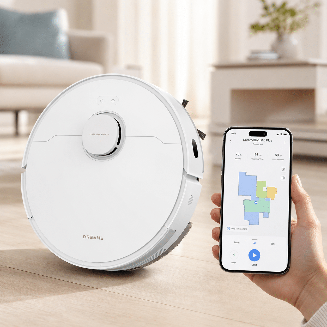 comment connecter mon robot aspirateur à mon téléphone
