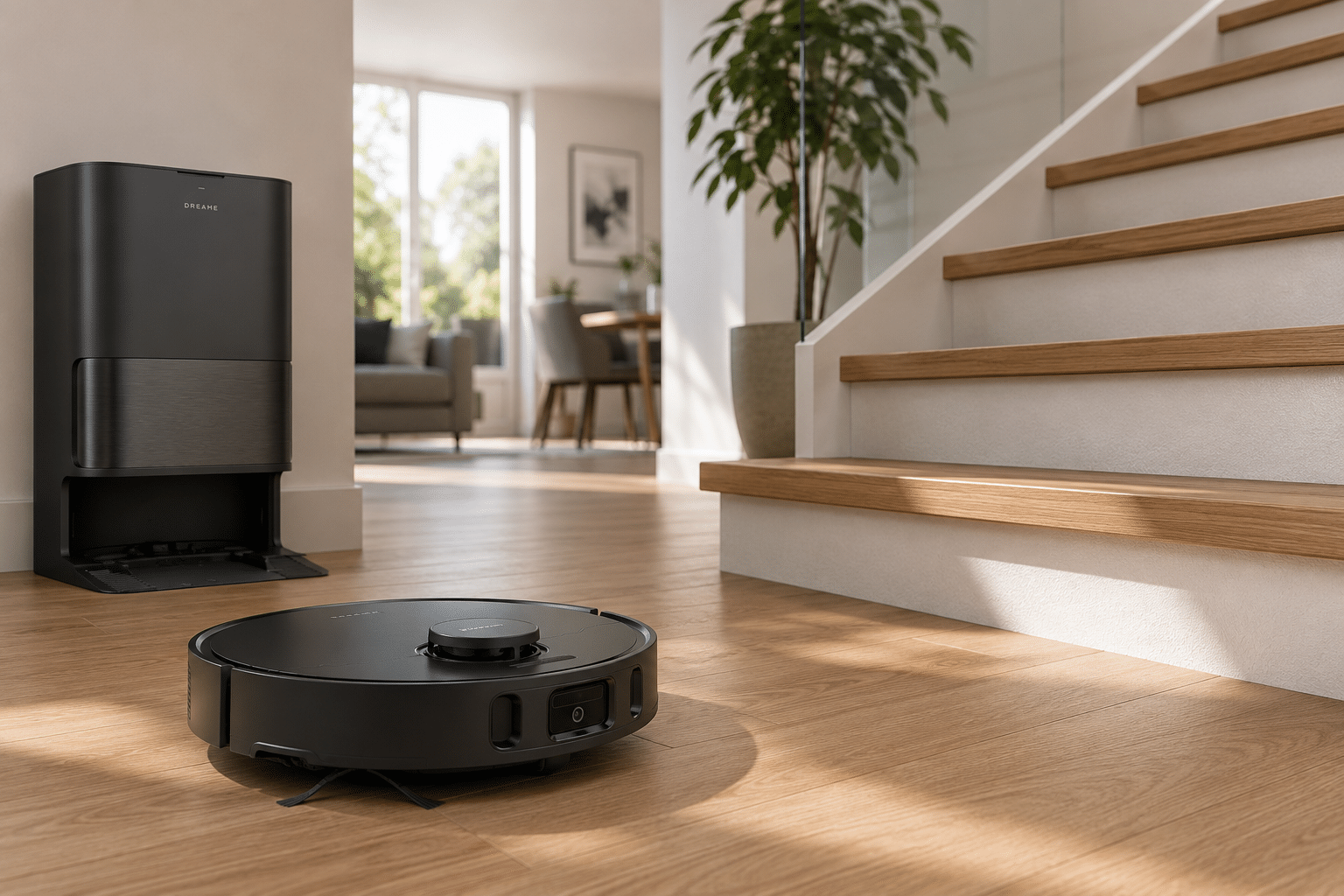robot aspirateur qui monte les escaliers
