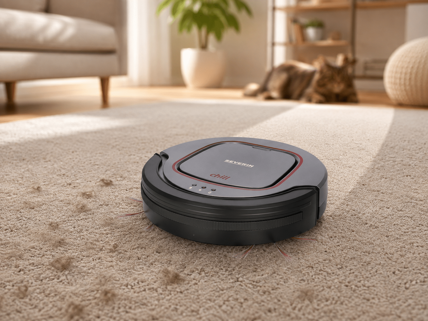 robot aspirateur moquette