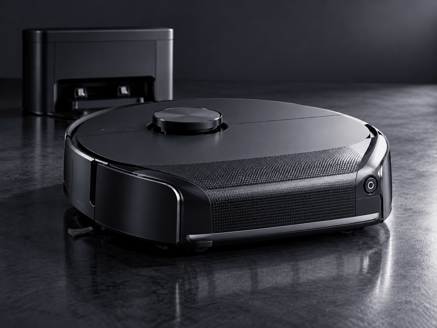 robot aspirateur laveur avec rouleau